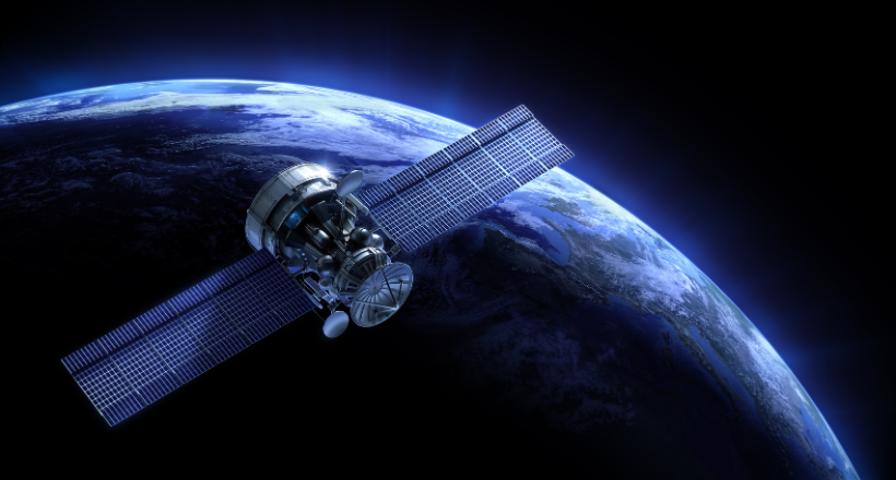 satellite in orbit